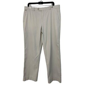 Tommy Bahama Mens Beige Silk Vacay Pants Size 36 x 31 New Flat 8009